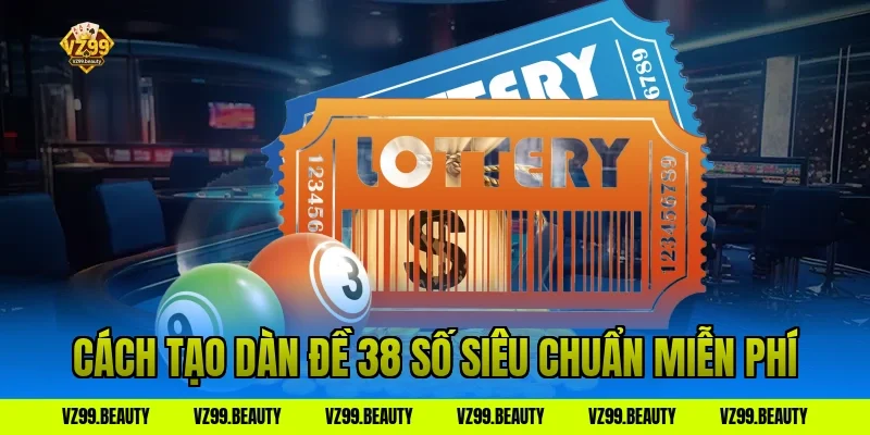 Cách tạo dàn đề 38 số siêu chuẩn miễn phí