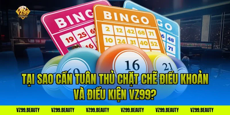 Tại Sao Cần Tuân Thủ Chặt Chẽ Điều Khoản Và Điều Kiện VZ99?